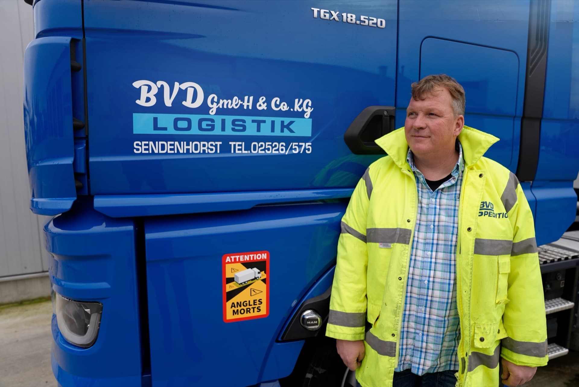 LKW der Schwarzer Logistics in Sendenhorst